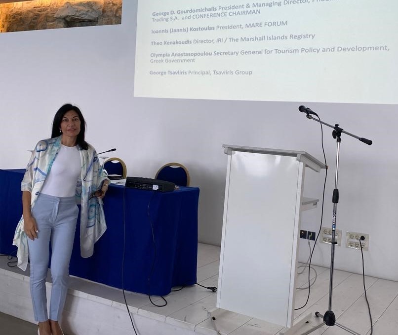 Ολ. Αναστασοπούλου στο 5o Mare Forum Mykonos: O θαλάσσιος τουρισμός μπορεί να αποτελέσει ένα ισχυρό εργαλείο για την ανάπτυξη της οικονομίας ￼